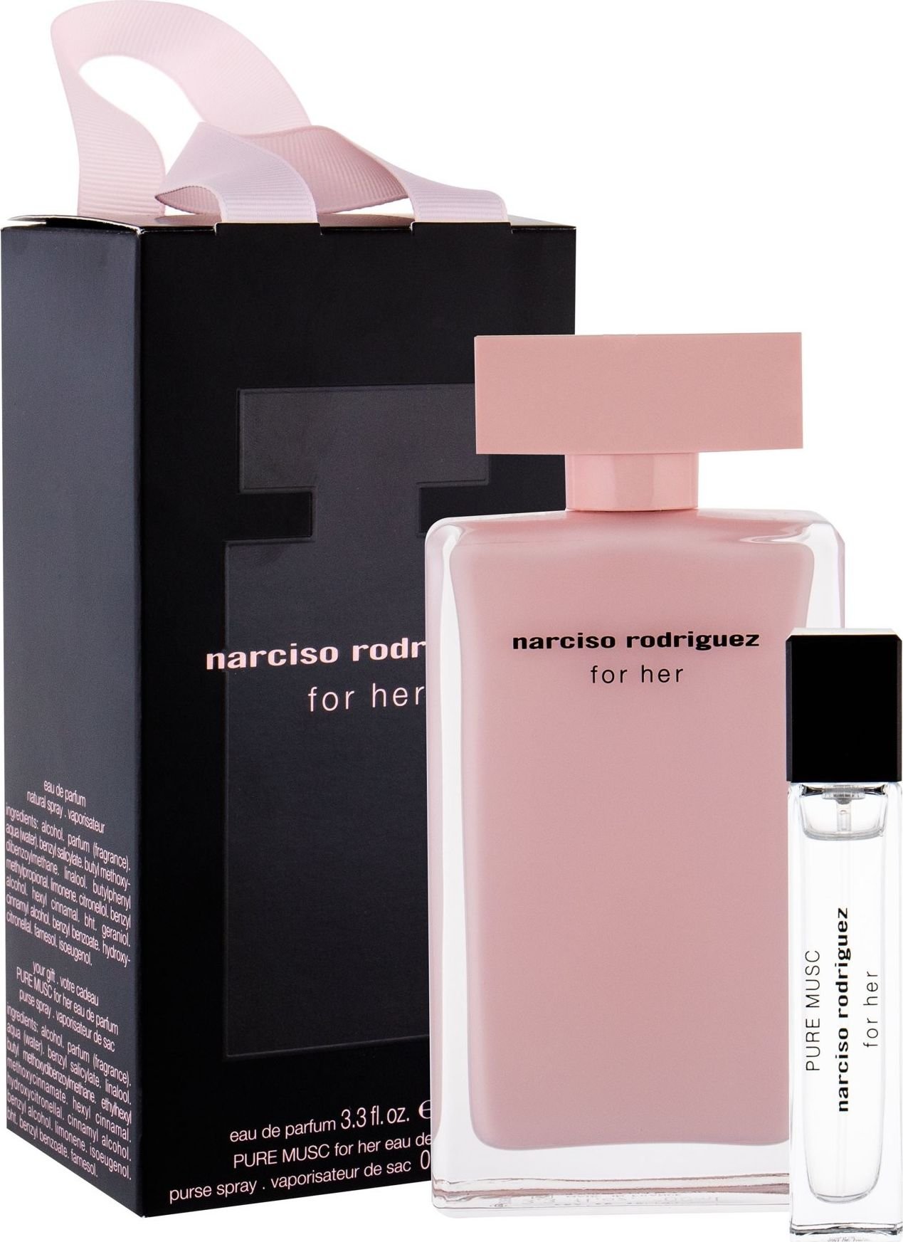 Narciso Rodriguez Narciso Rodriguez For Her Woda perfumowana 100ml zestaw upominkowy