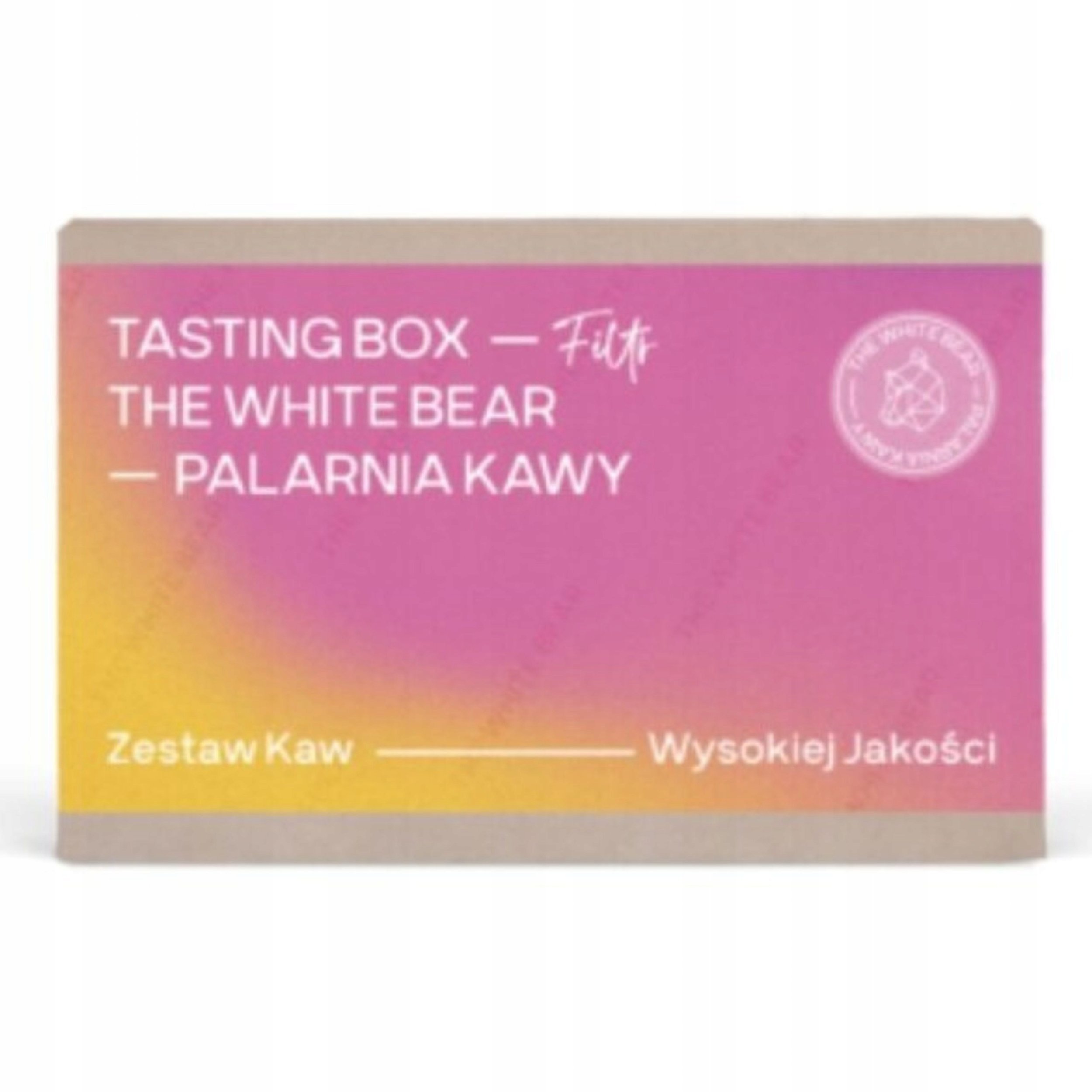 Kawa ziarnista The White Bear Kawa ziarnista Zestaw testowy filtr 4x80g