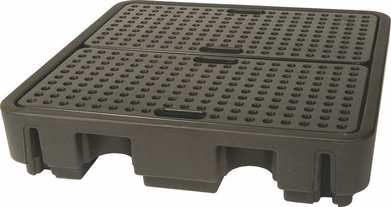 Topserw Paleta wychwytowa na 4 beczki o pojemności 250 l, wym. 1380 x 1290 x 280 mm