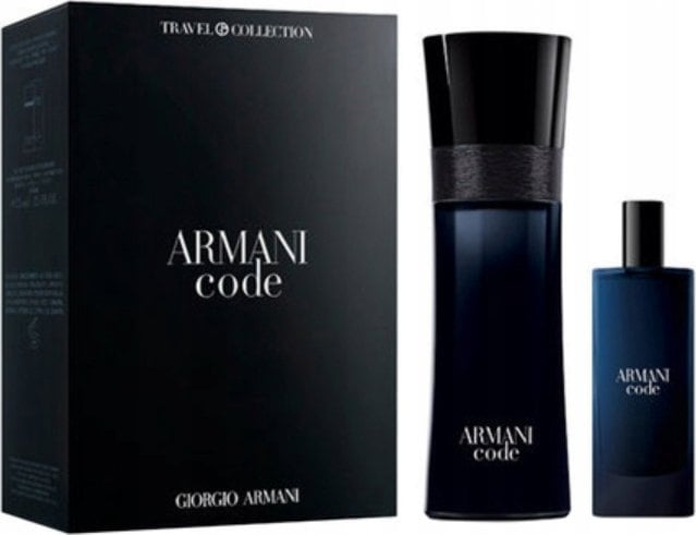 Giorgio Armani ZESTAW Code For Men 2023 EDT 125ml + EDT 15ml