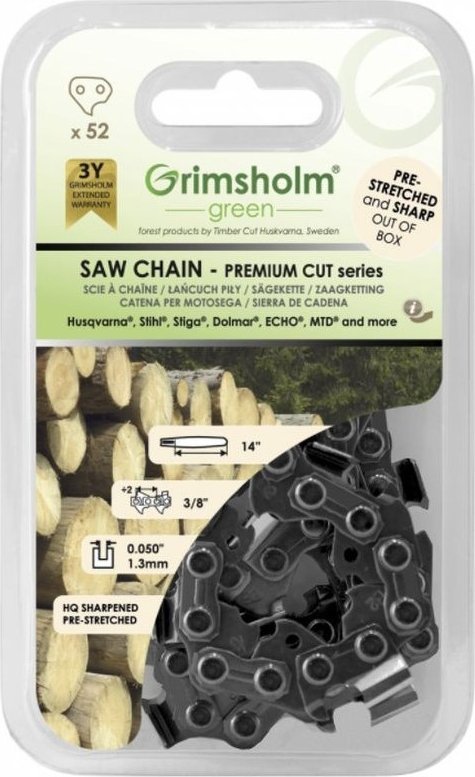 SAW CHAIN PREMIUM 52 DL 3/8 .050/1.3MM