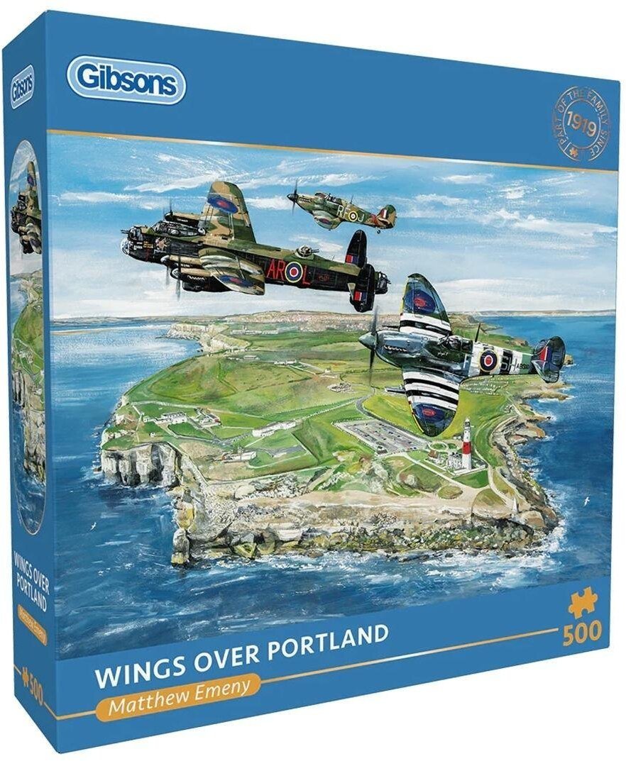 Gibsons Puzzle 500 Wings over Portland, England