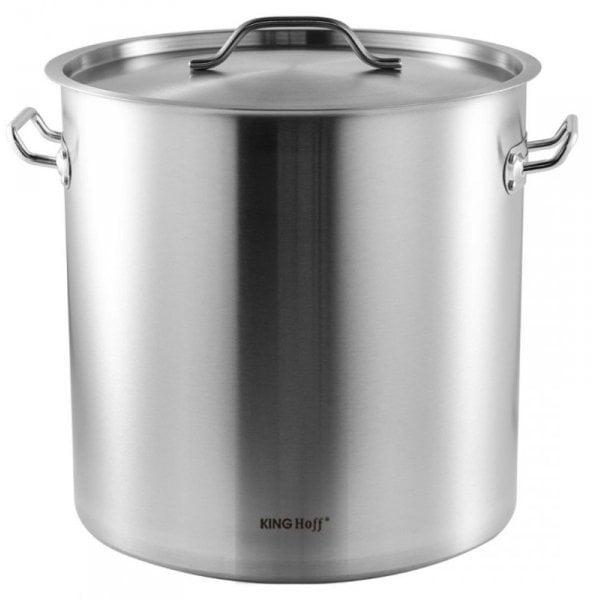 GARNEK GASTRONOMICZNY Z POKRYWĄ STALOWĄ 50L KINGHOFF KH-1966