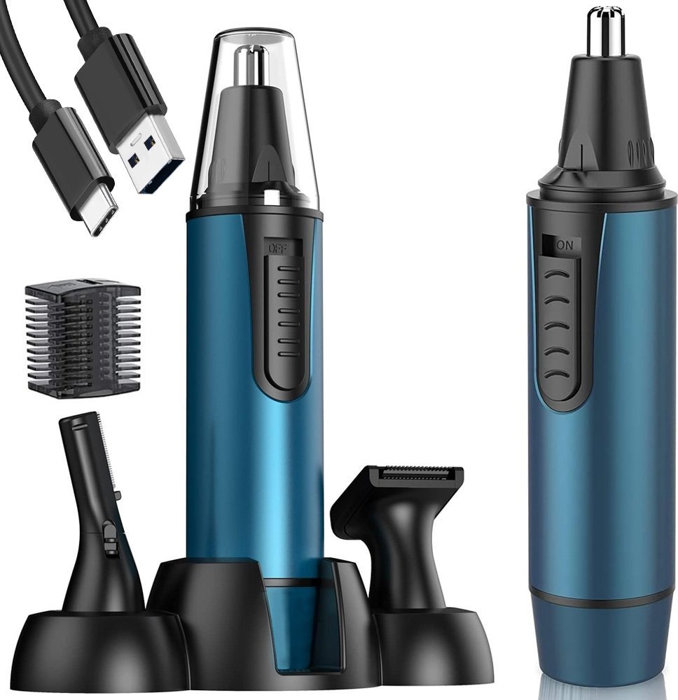 Depilator Verk Trymer do nosa ucha uszu depilator włosów golarka brwi 3w1 Trymer do nosa ucha uszu depilator włosów golarka brwi 3w1