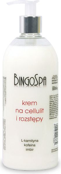 BingoSpa BingoSpa Krem na cellulit i rozstępy L-karnityna, kofeina, imbir 500ml - 0000032550
