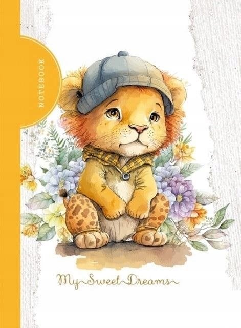 Fresh Notatnik ozdobny 105x148/48K kratka TW Lew FRESH