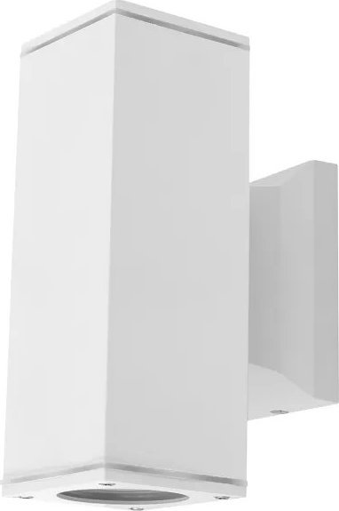 Kinkiet Aigostar Kinkiet-Dwukierunkowa lampa ścienna biała GU10 Dwukierunkowa lampa ścienna biała bez źródła światła GU10