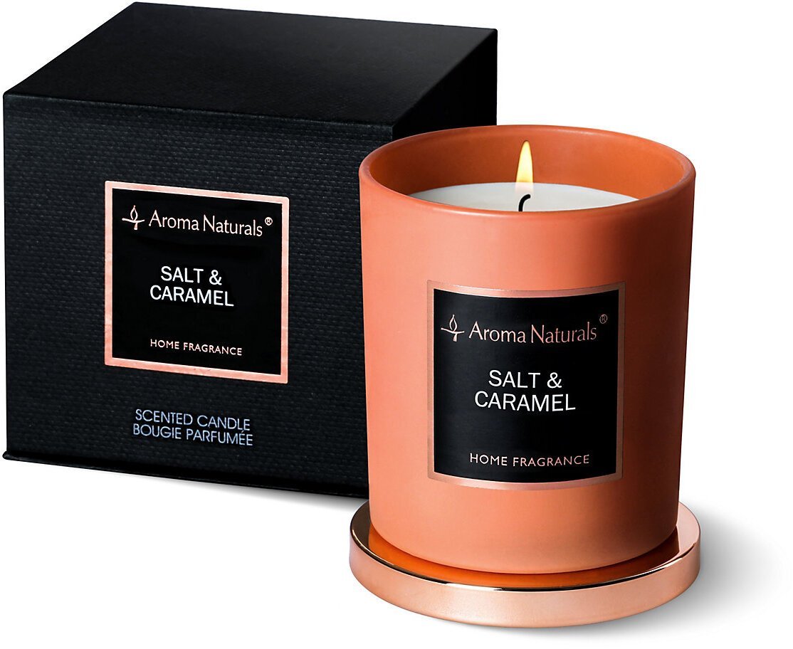 Aroma Naturals, Salt & Caramel, Scented Candle, 215 g Unisex