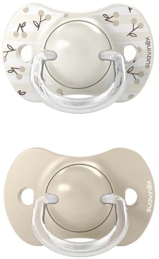 Suavinex 309054-SMOCZEK fizjologiczny SX PRO 0-6M 2SZT BEŻOWY BIRDIES
