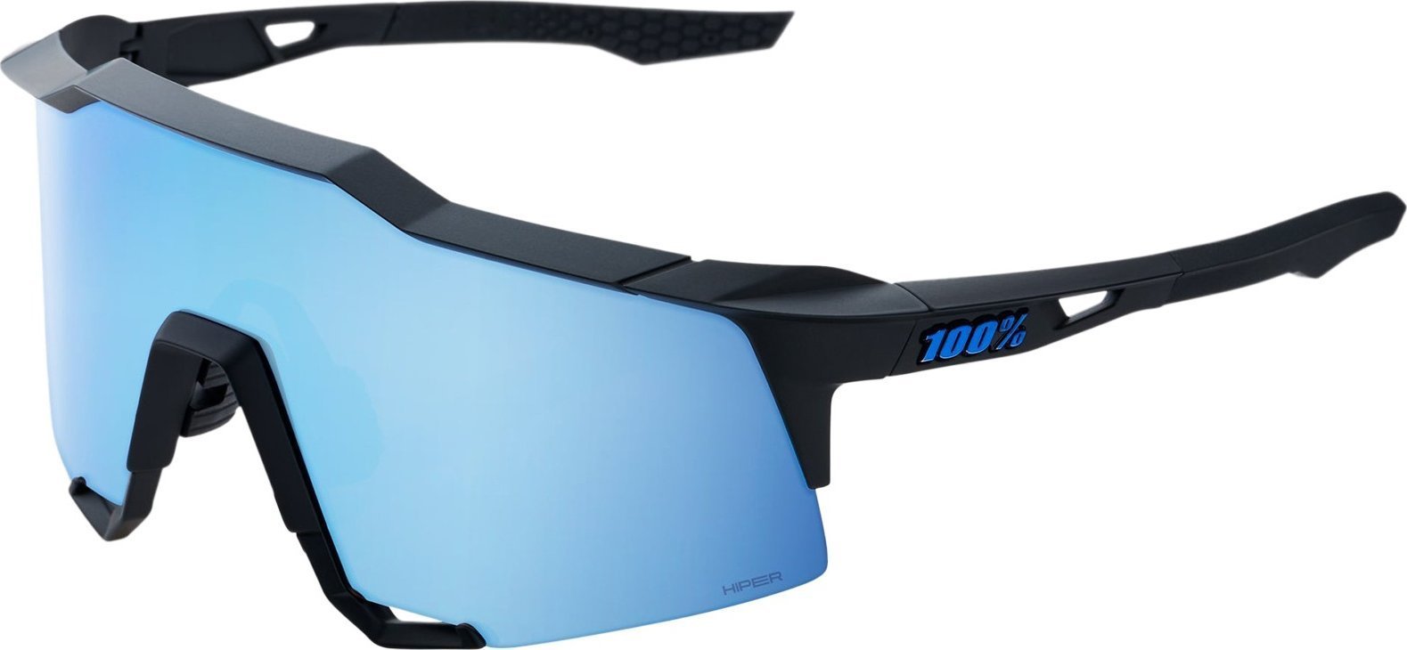 100percent Speedcraft - HiPER Mirror Lens Matte Black