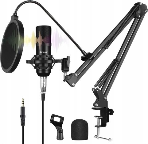 Mikrofon Puluz Zestaw 3w1