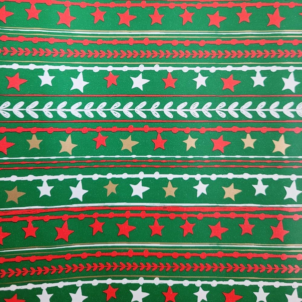 Fastima Papier świąteczny do pakowania kolorowy 70cmx2m 178m70