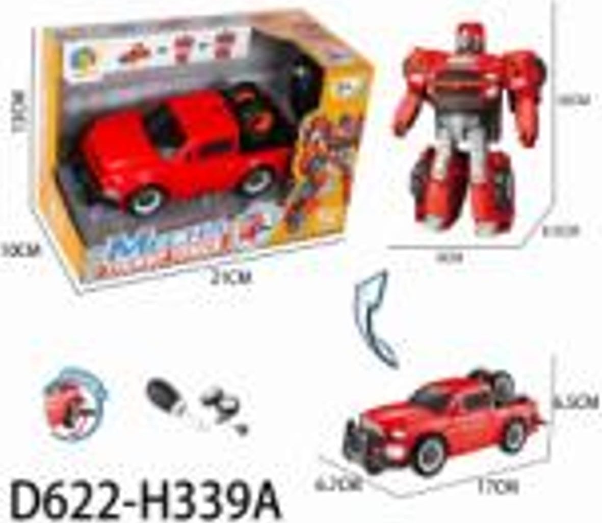 Samochód transformujacy D622-H339A