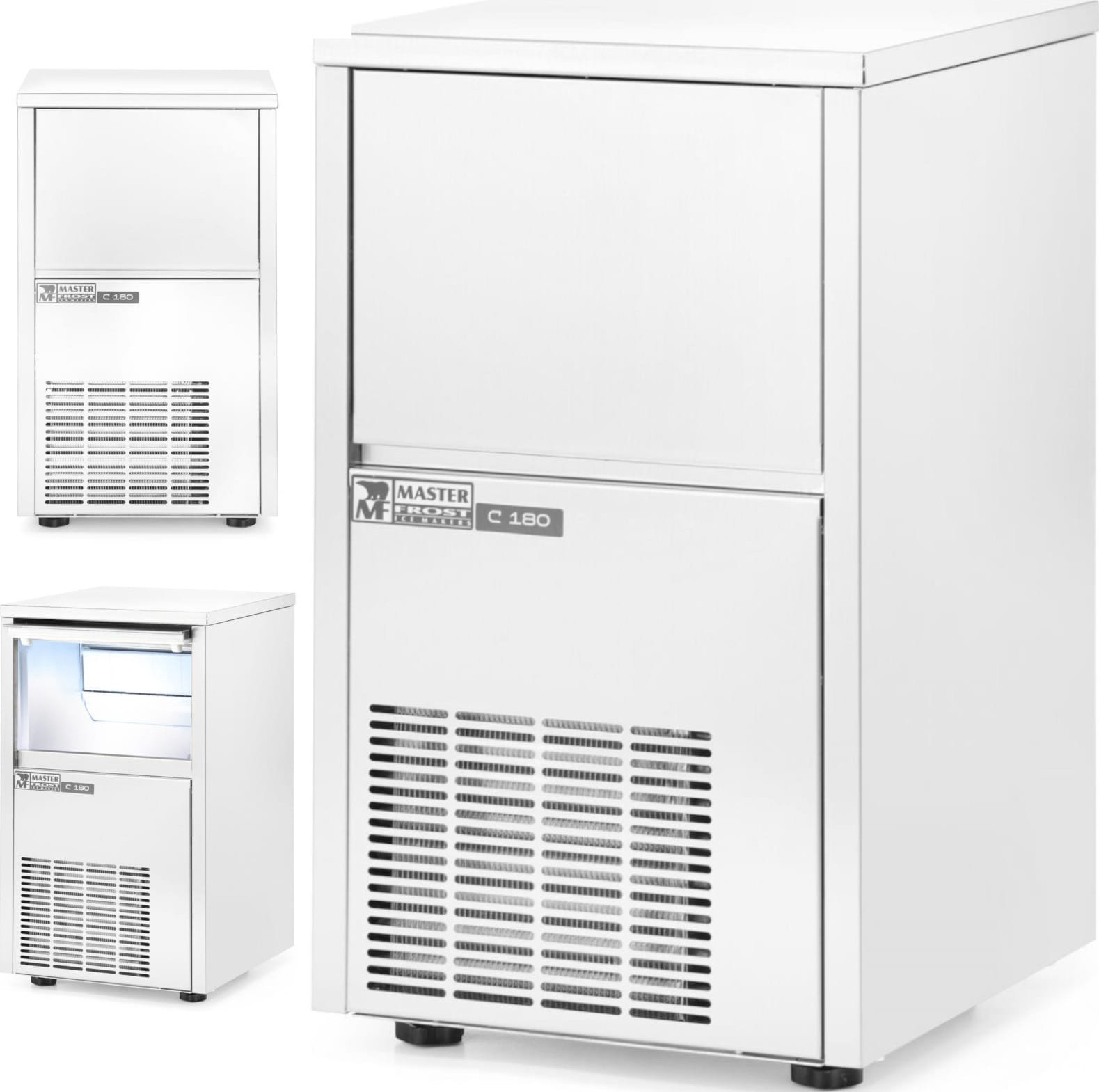 Hendi Profesjonalna kostkarka do lodu barowa 18 kg / 24 h 180 W