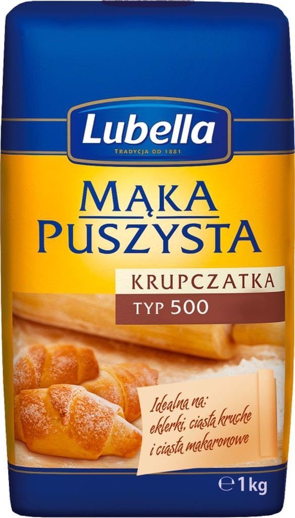 Lubella Lubella Mąka puszysta krupczatka typ 500 1 kg