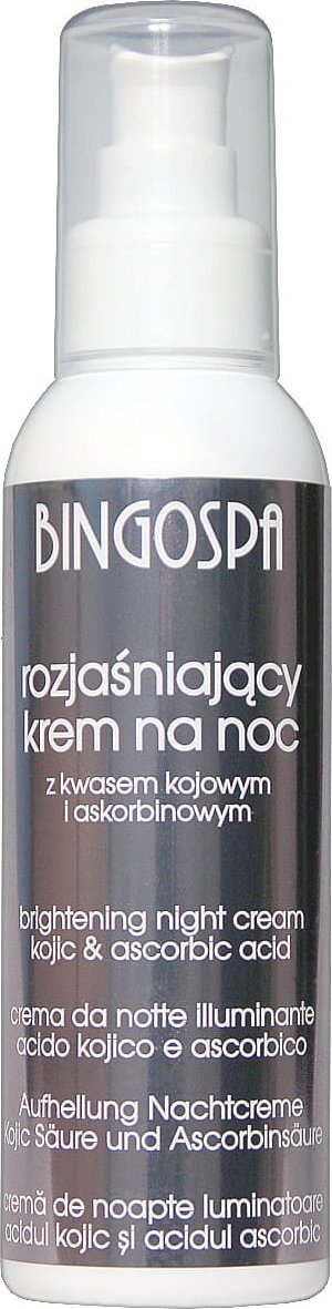 BingoSpa Krem do twarzy z kwasem kojowym i askorbinowym rozjaśniający 135g