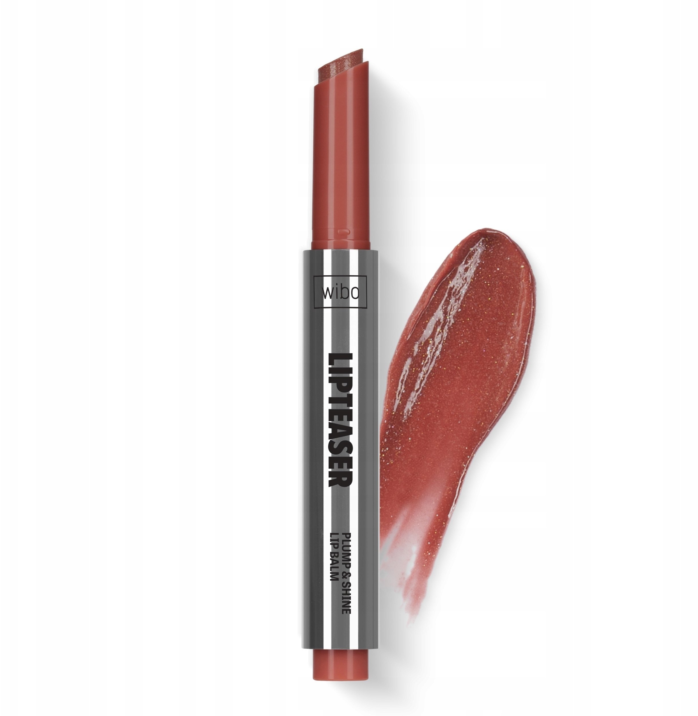 WIBO_Lipteaser Plump&Shine balsam do ust z błyszczącymi drobinkami 04 Jalapeno Touch 1,5g