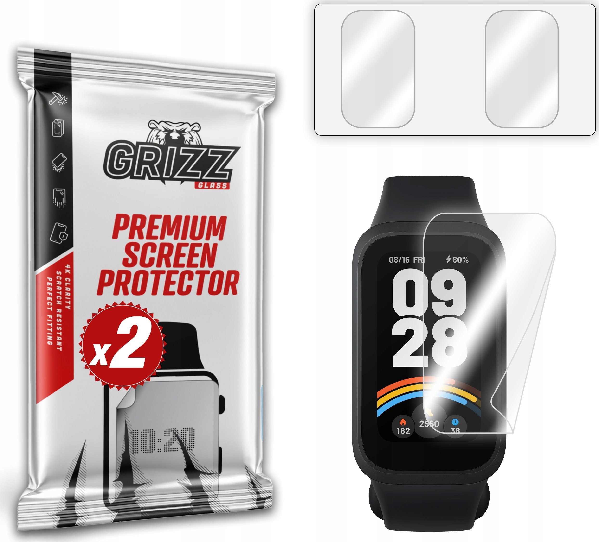 Folia ceramiczna GrizzGlass CeramicFilm do Xiaomi Smart Band 9 Active