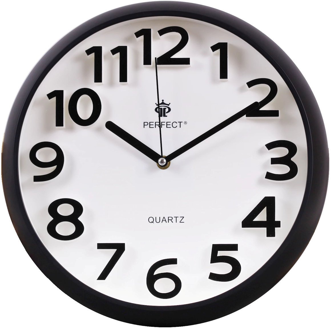 Perfect Zegar ścienny WC 34001 czarny 33,5 cm