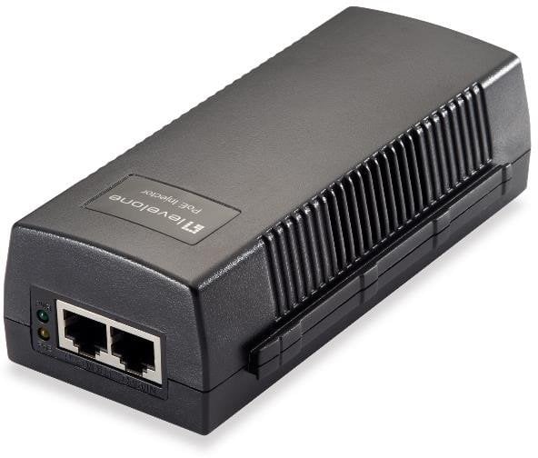 LevelOne PoE-Injektor Adapter POI-3015 30.0W PoE schwarz
