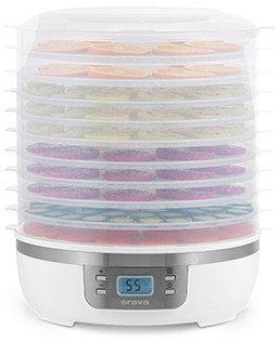 Suszarka do grzybów, warzyw i owoców SU-105, biała, 350W, Orava