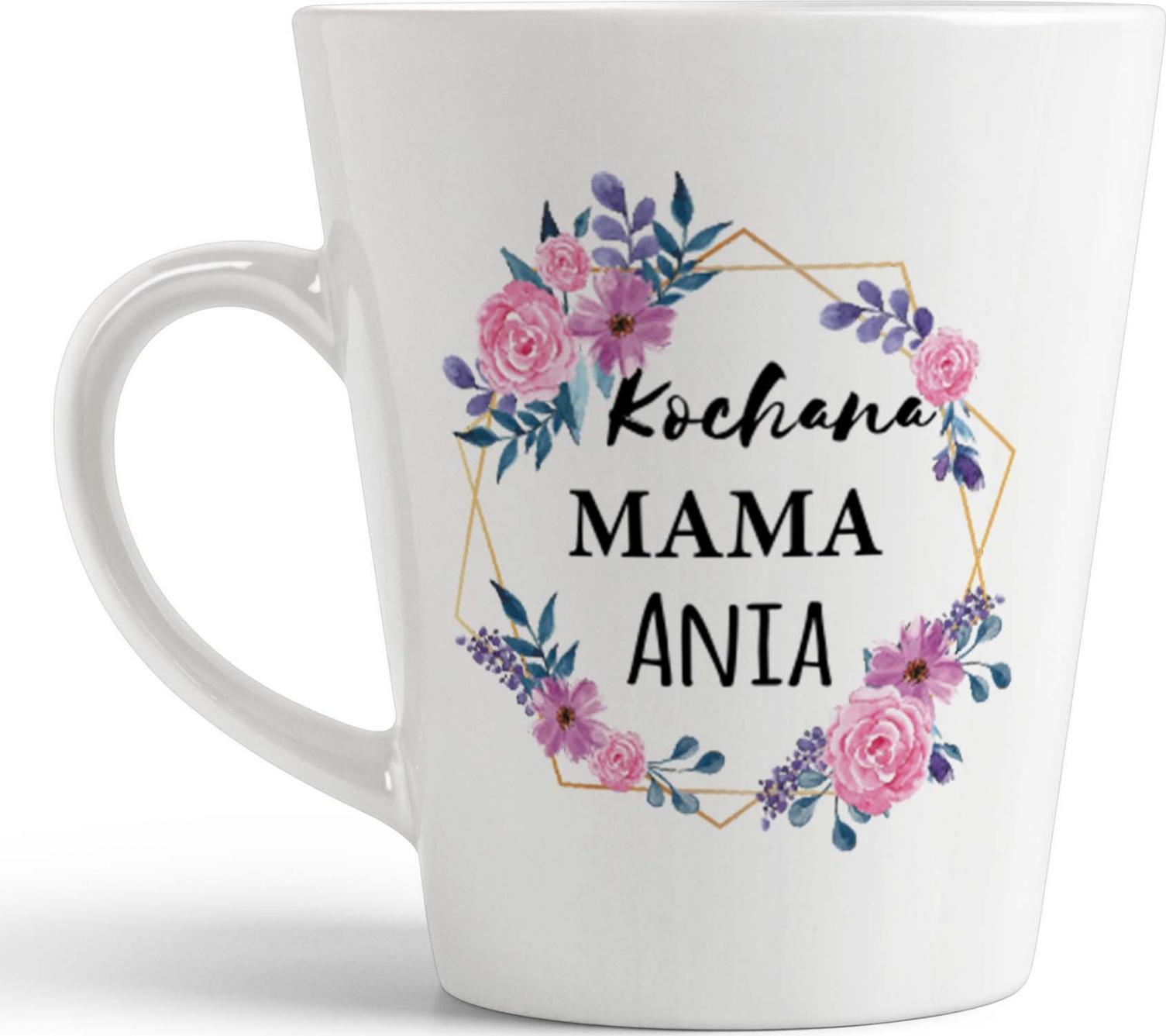 DARKSTORY KUBEK LATTE DZIEŃ MATKI DLA MAMY PREZENT + IMIĘ