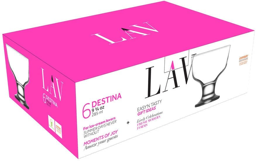 ICE CREAM BOWLS SET 3PCS LV-CRE367A 165