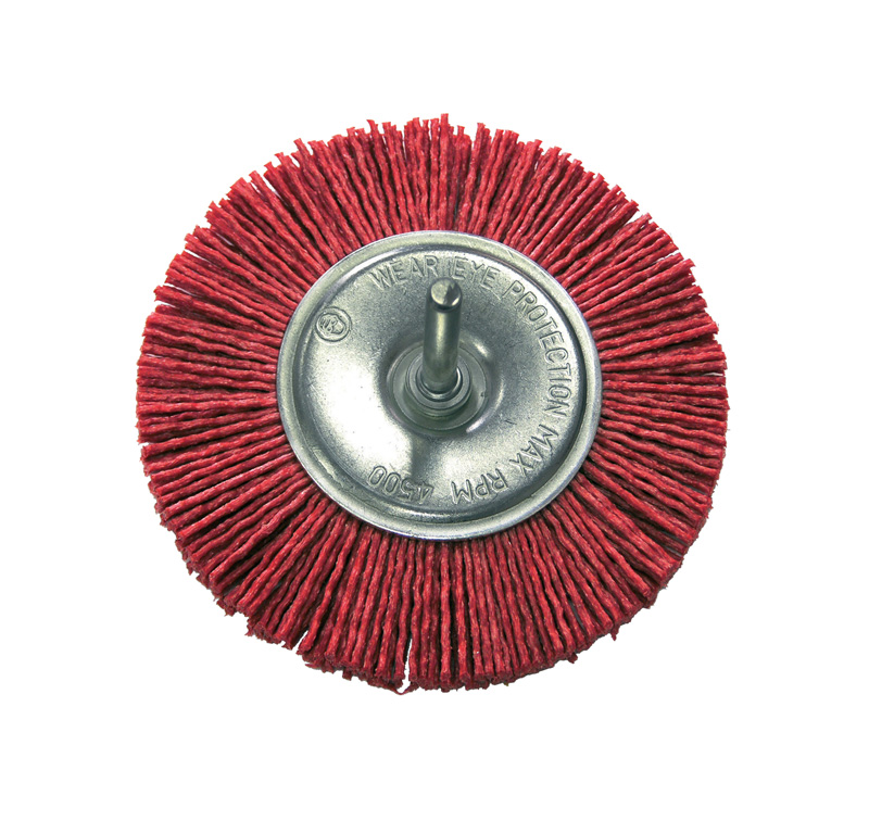 Pro-Line Szczotka tarczowa 100mm ścierna z trzpieniem - 32910