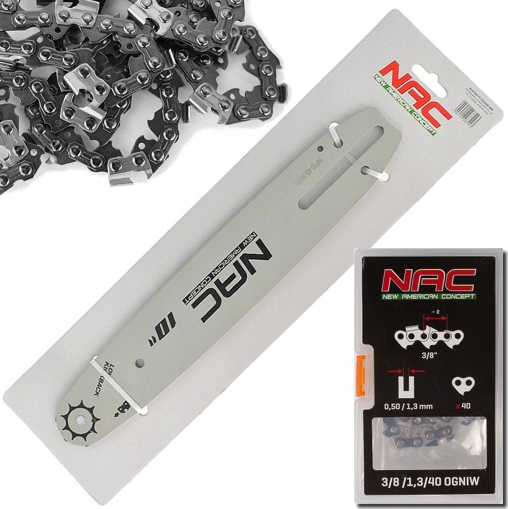 Prowadnica 5" + Łańcuch 32 ogniwa - 1/4 x 1,1 BLIST-004-08 NAC