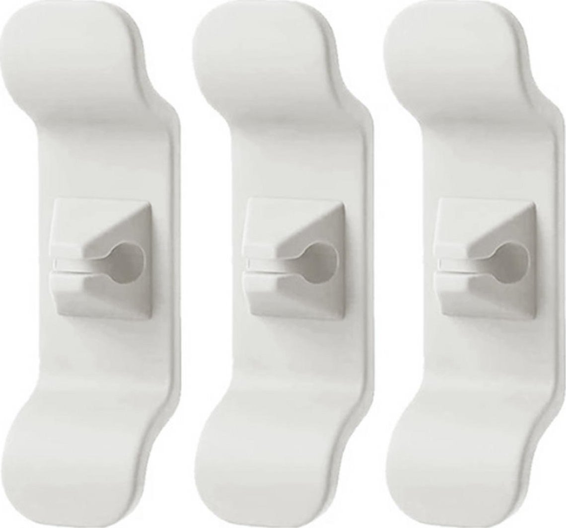 Organizer ATL AG874A Uchwyt organizer do kabli biały