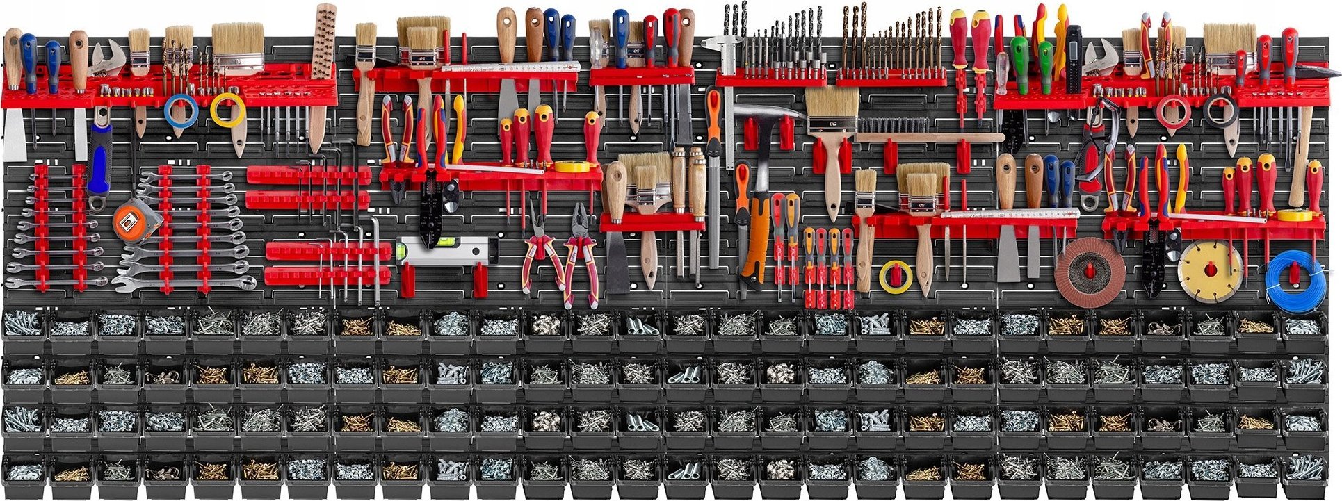 Kadax KADAX Tablica Narzędziowa Ścianka 232x78cm 162 el