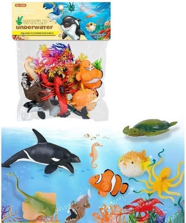 Zwierzęta morskie 12 elementów