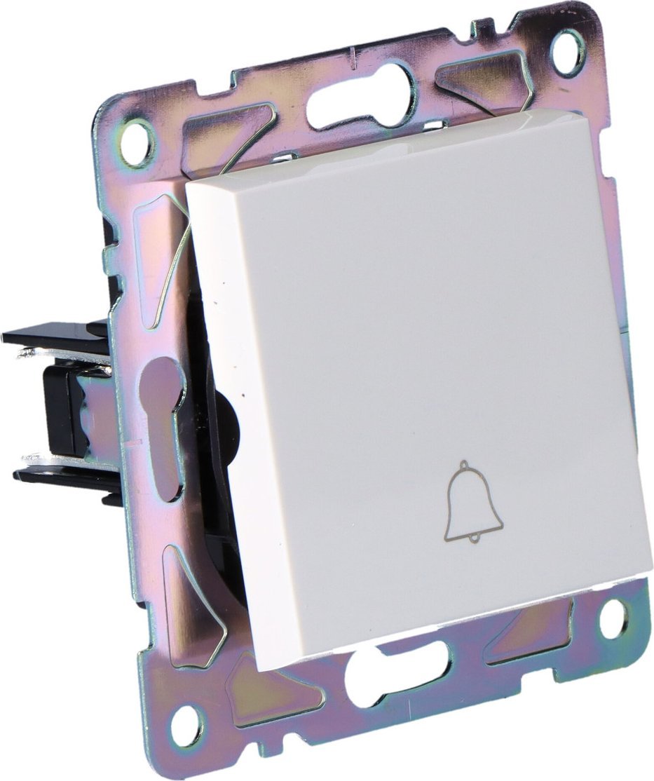 Onnline Włącznik dzwonkowy, biały, GAMA ONNLINE