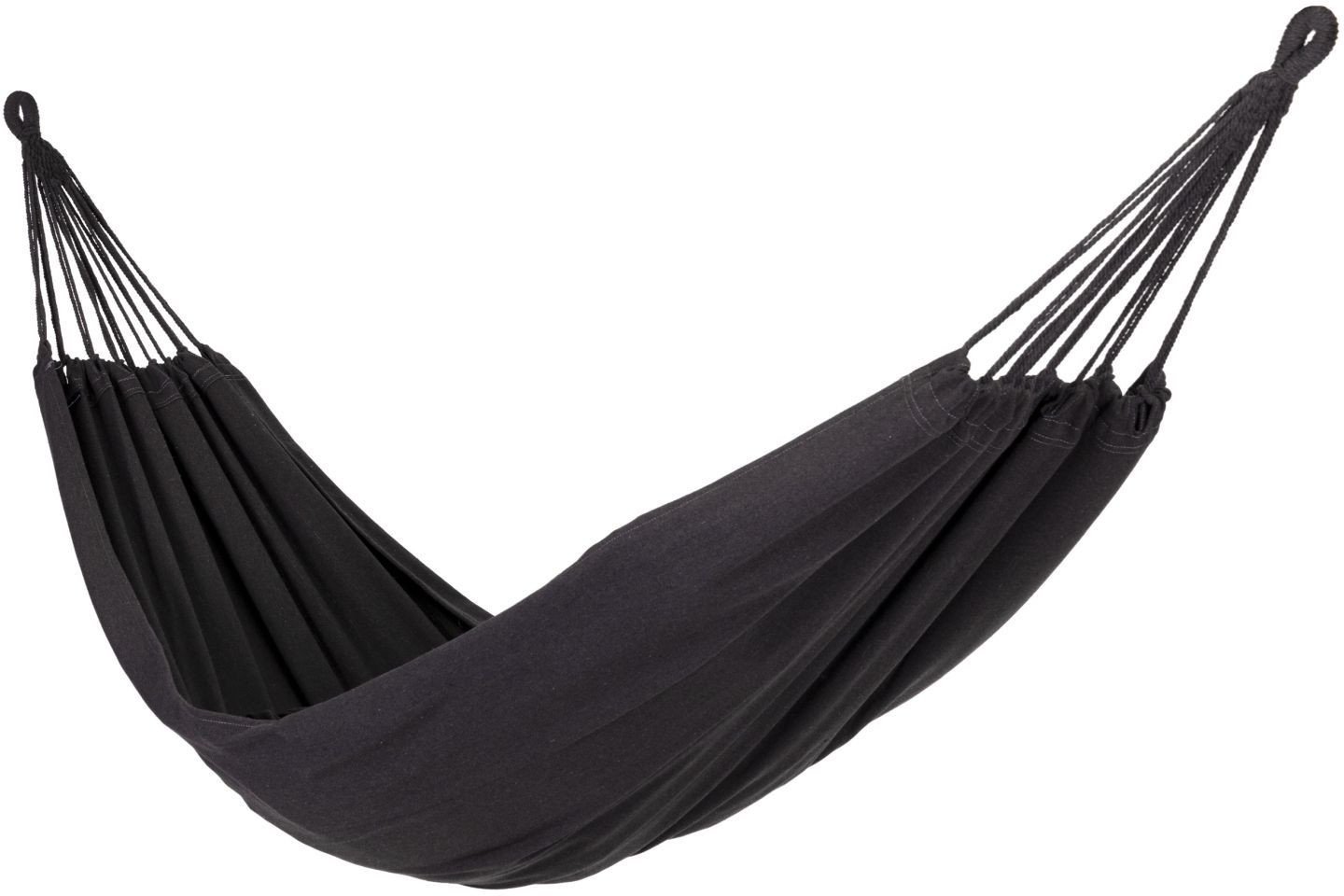 Hamak ogrodowy bujak huśtawka leżak 200x100cm grafitowy