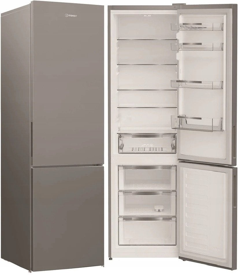 Šaldytuvas su šaldikliu apačioje Indesit INKS 1401 S4E