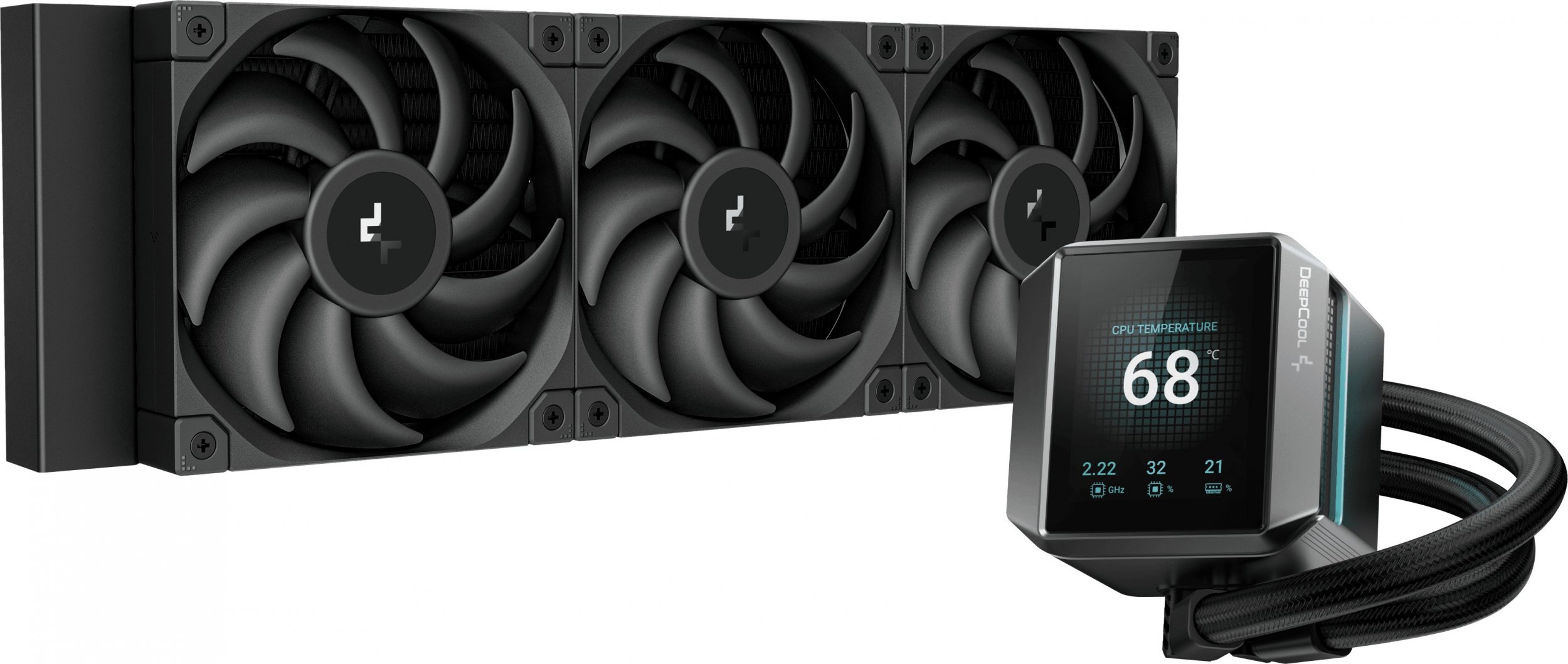 Chłodzenie wodne Deepcool Mystique 360 (R-LX750-BKDSNMP-G-1)