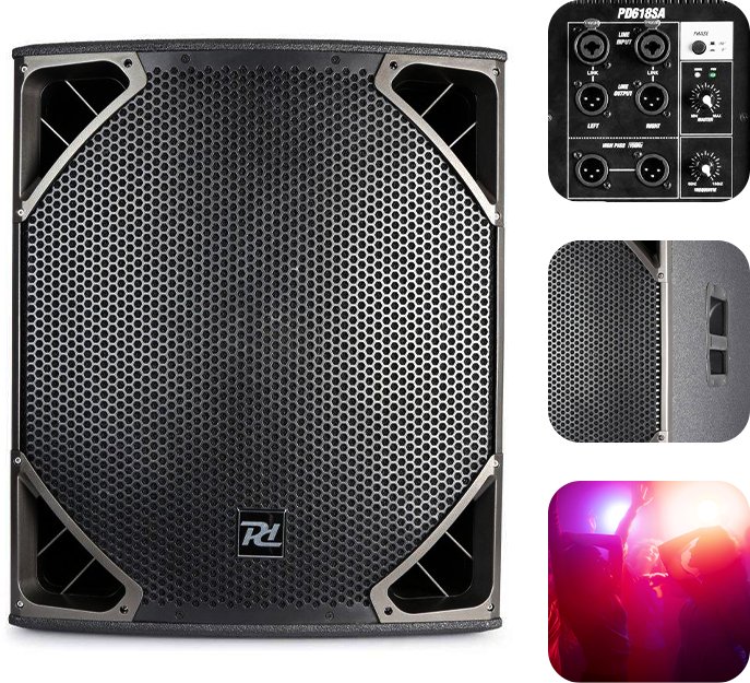 Subwoofer aktywny 18'' 700W PD618SA Power Dynamics one size