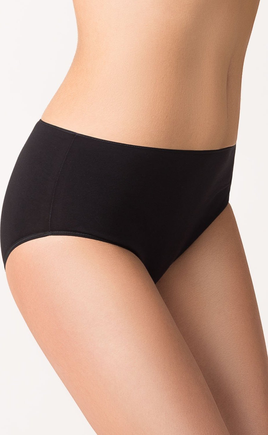 Vivisence Vivisence 4001 czarny XL Majtki figi