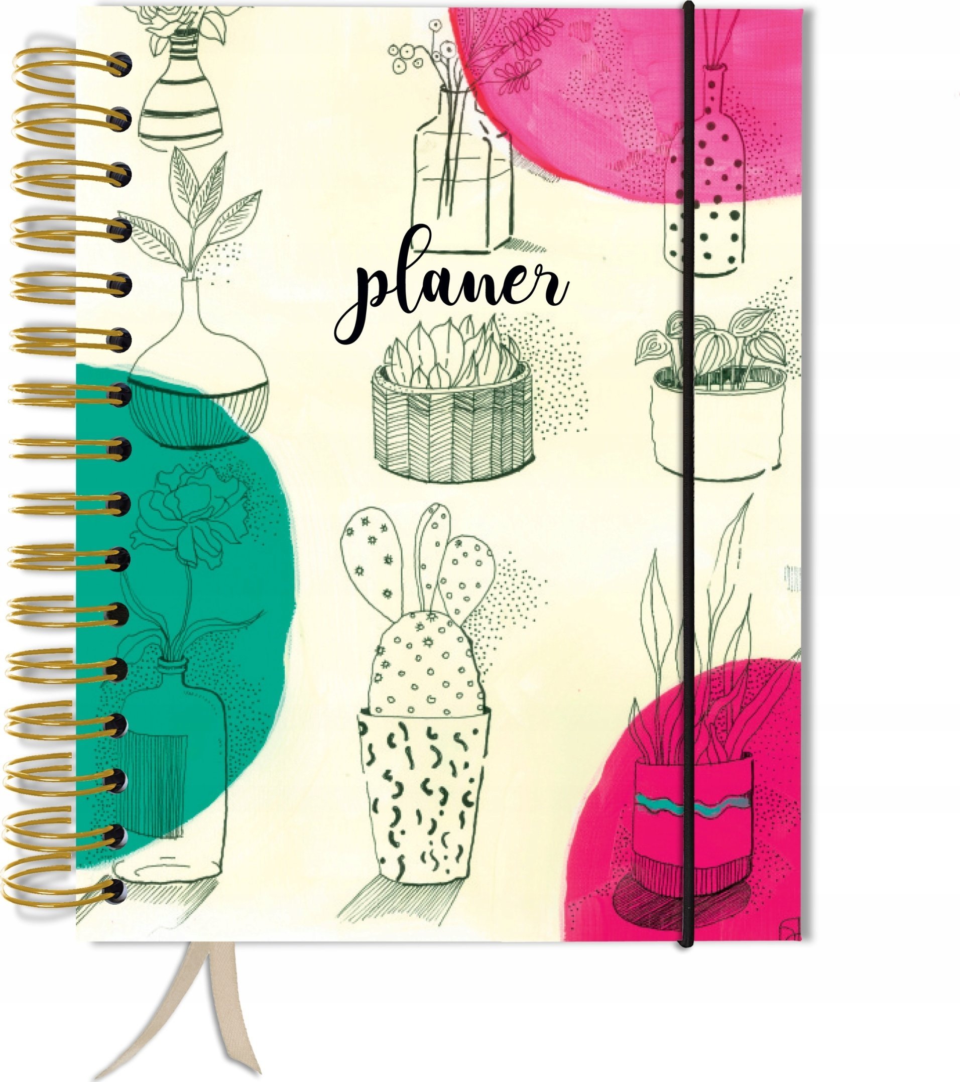 TadaPlanner Kalendarz terminarz bez dat planer uniwersalny A5+