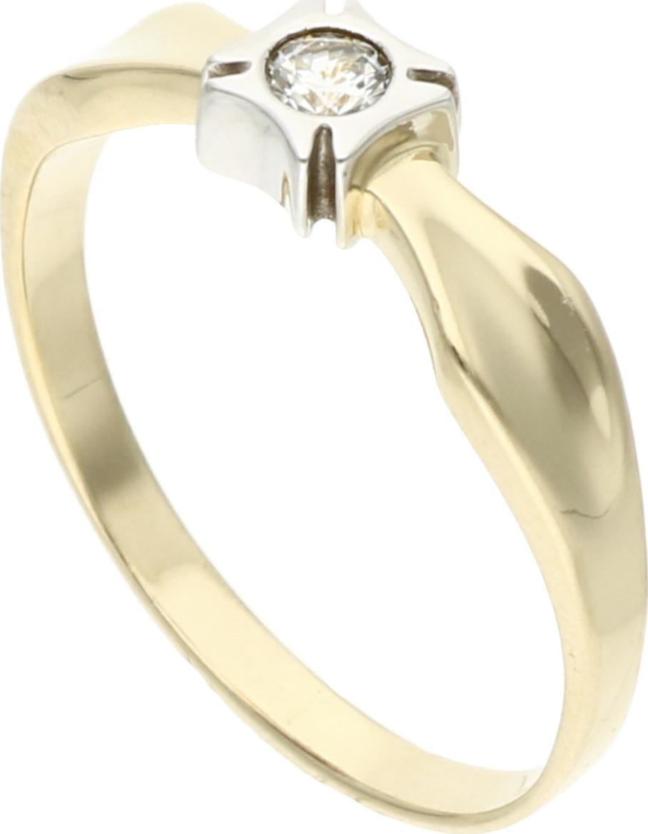 Rosanto Złoty pierścionek z cyrkonią roz. 18 585 14k