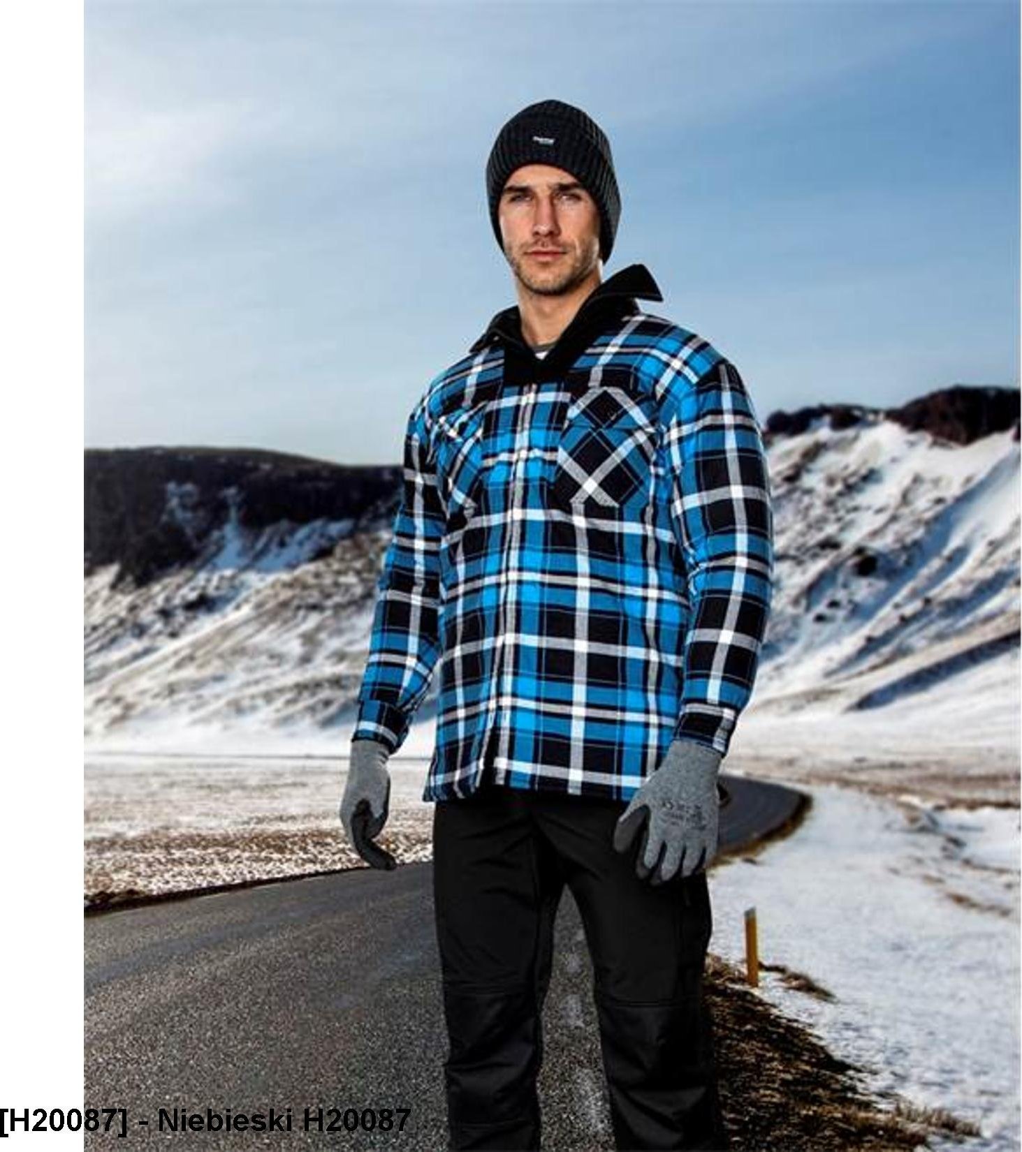 Ardon ARDON JONAH WINTER - koszula flanelowa niebieska S