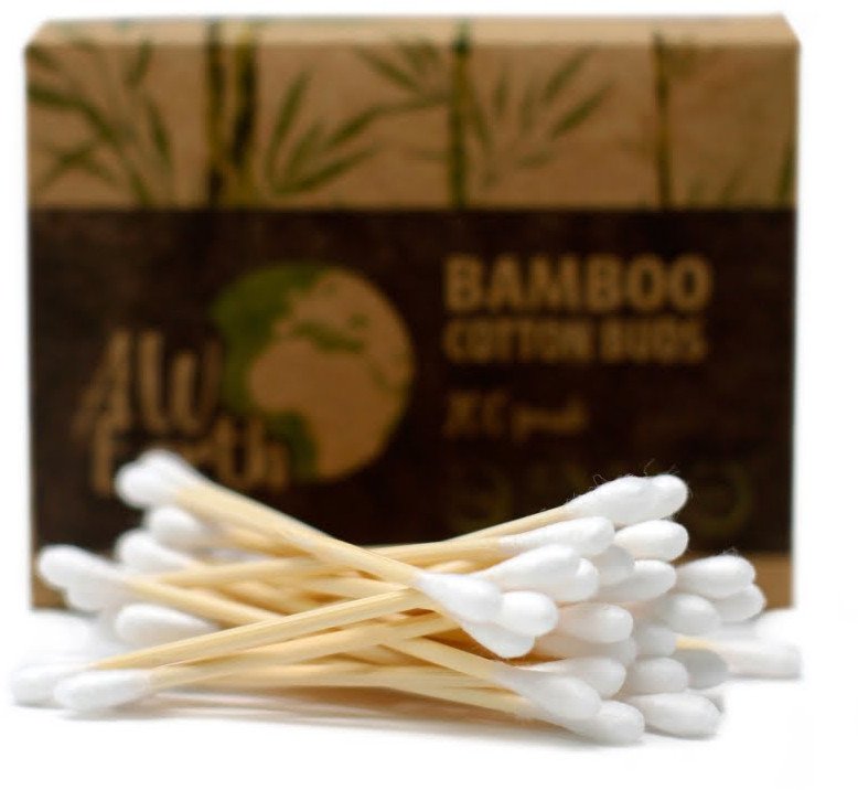 Bambusowe patyczki higieniczne - Pudełko 200 sztuk