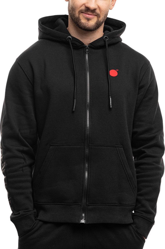 Bluza męska Ozoshi Pecos czarna OZ93908 XL