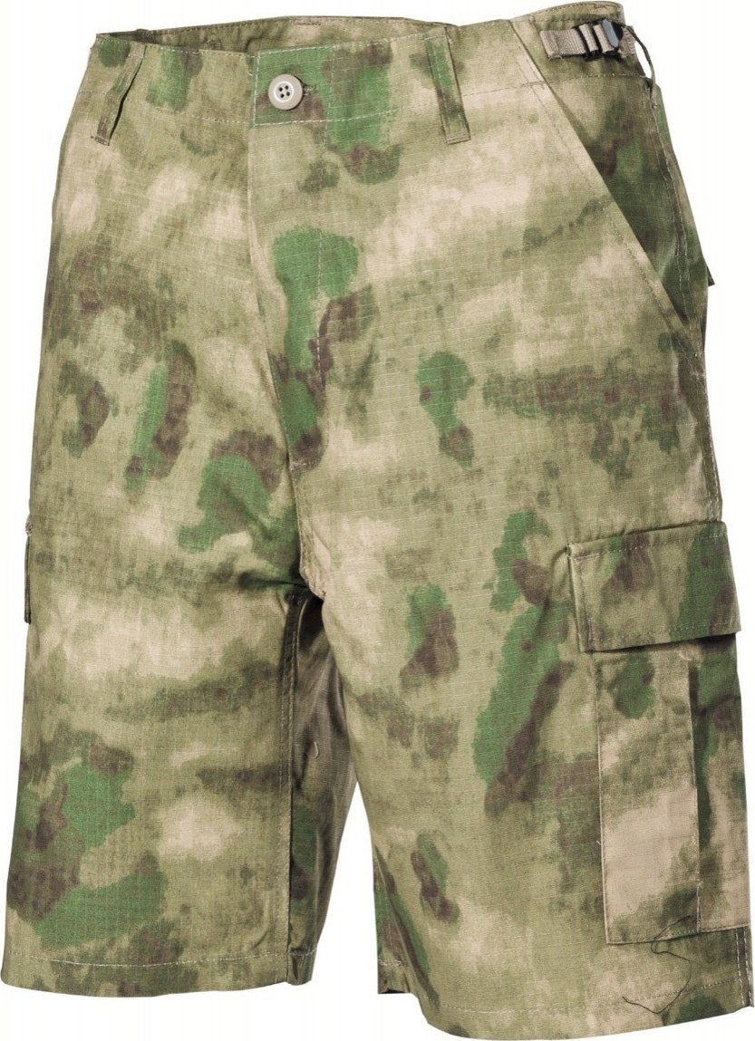MFH Spodnie US Bermuda BDU Rip Stop HDT-camo FG M