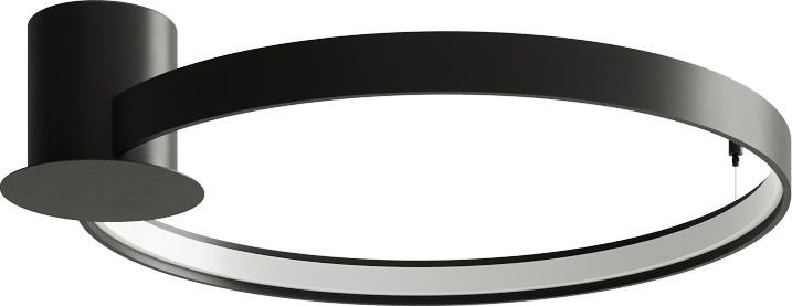 Lampa sufitowa Sollux Lampa sufitowa ledowa czarna do korytarza Sollux RIO TH.128