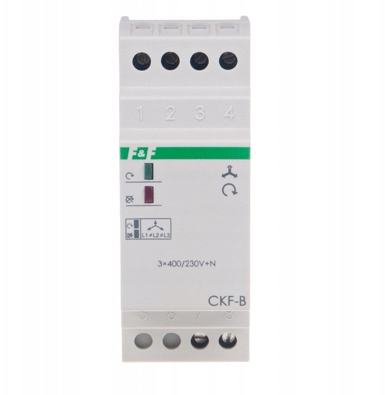 Przekaźnik kolejności i zaniku fazy CKF-B-TRMS