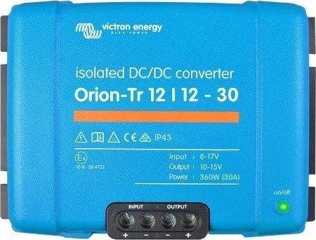 Przetwornica Victron Energy Przetwornica samochodowa Orion-Tr 12/12-30A 360 W (ORI121240110)