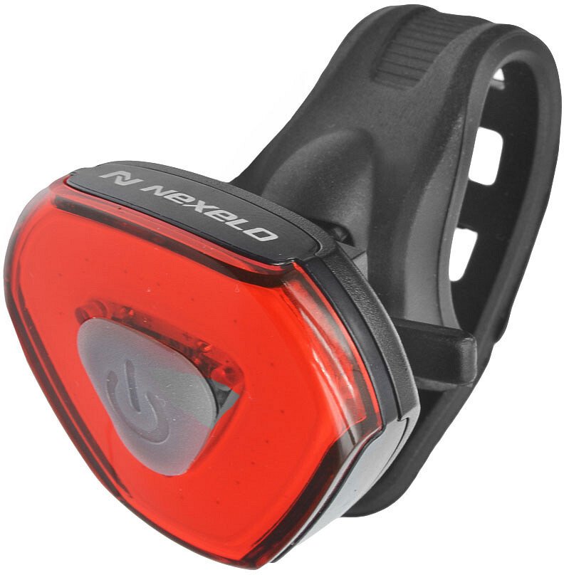 Lampka tylna rowerowa NEXELO 18 LED USB lekka i kompaktowa