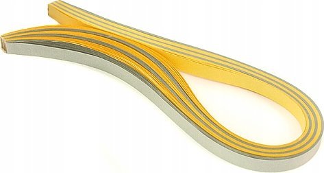 CreativeHobby Paski do quillingu 5 mm 60 sztuk złoto-srebrne