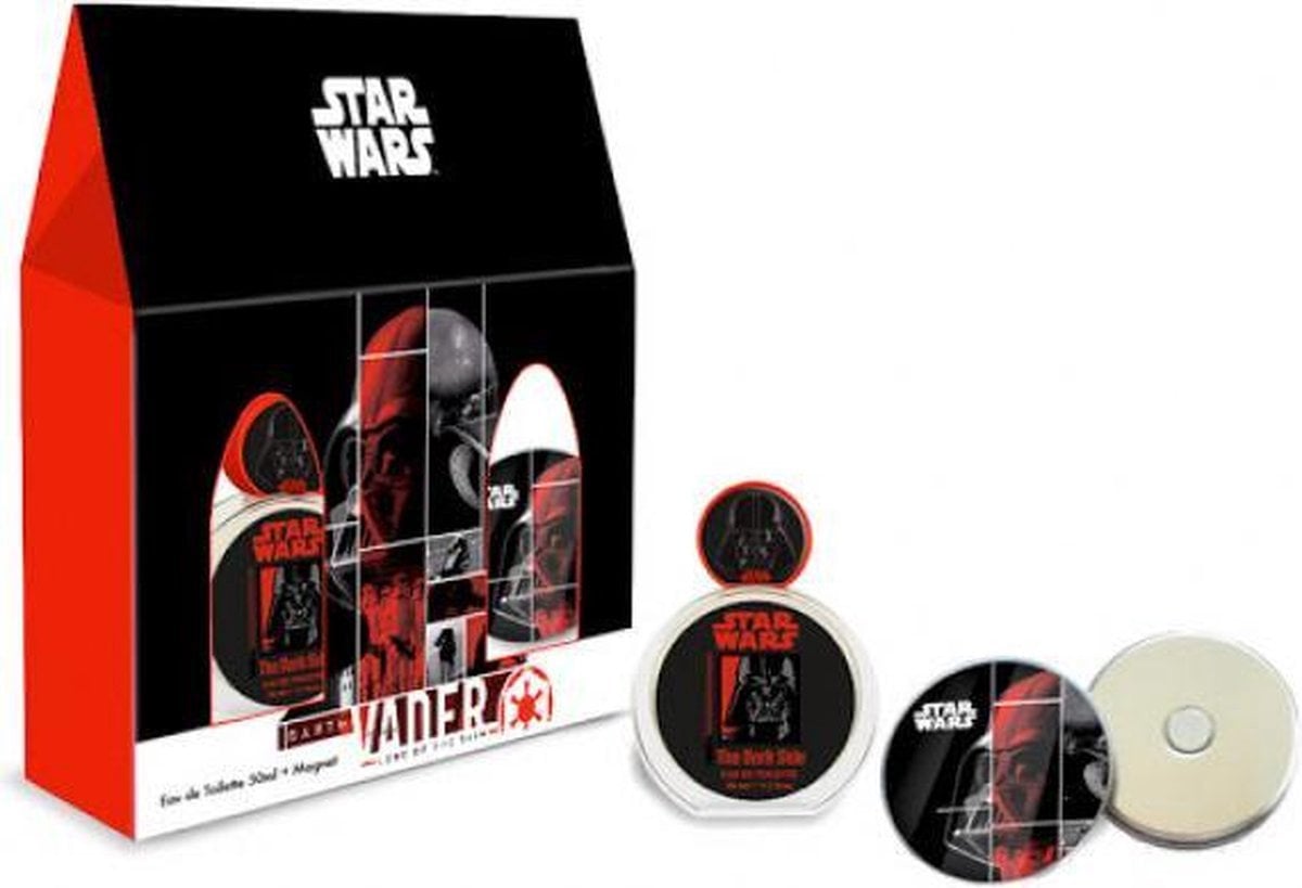 Set Disney: Star Wars Darth Vader, Eau De Toilette, For Boys, 50 ml + Star Wars Darth Vader, Collectible Magnet, For Boys For Boys